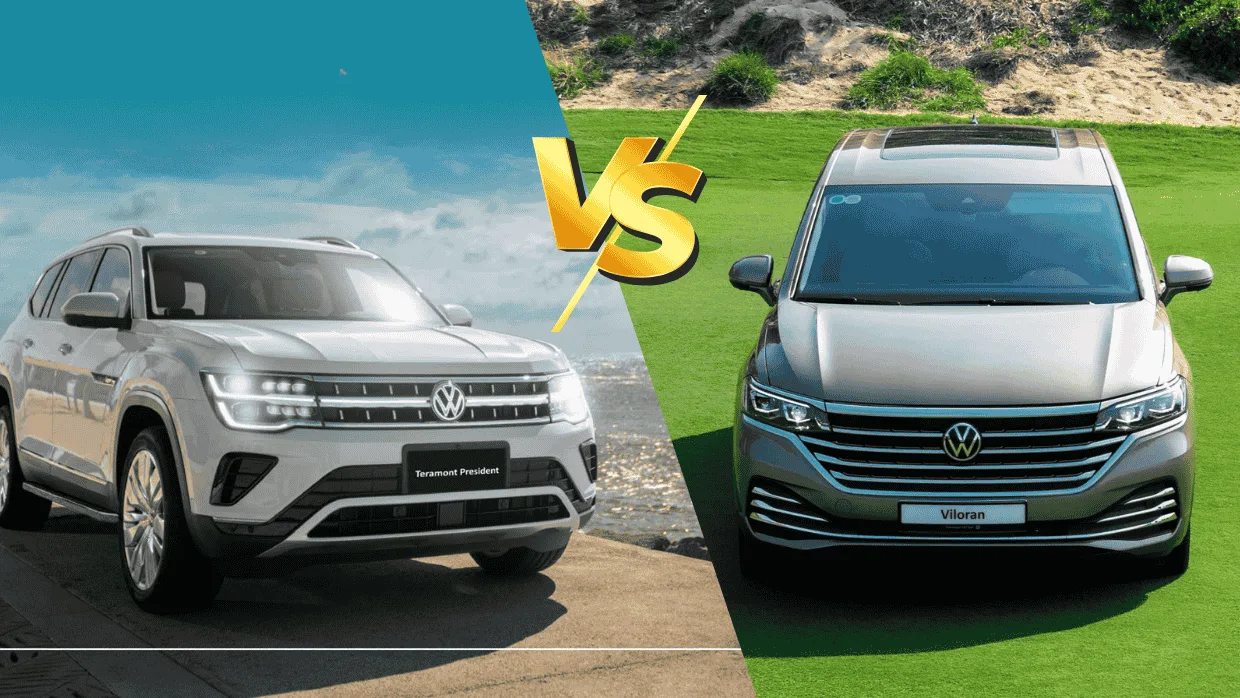 So sánh Volkswagen Teramont President 2024 và Viloran