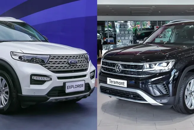 So sánh Ford Explorer và Volkswagen Teramont