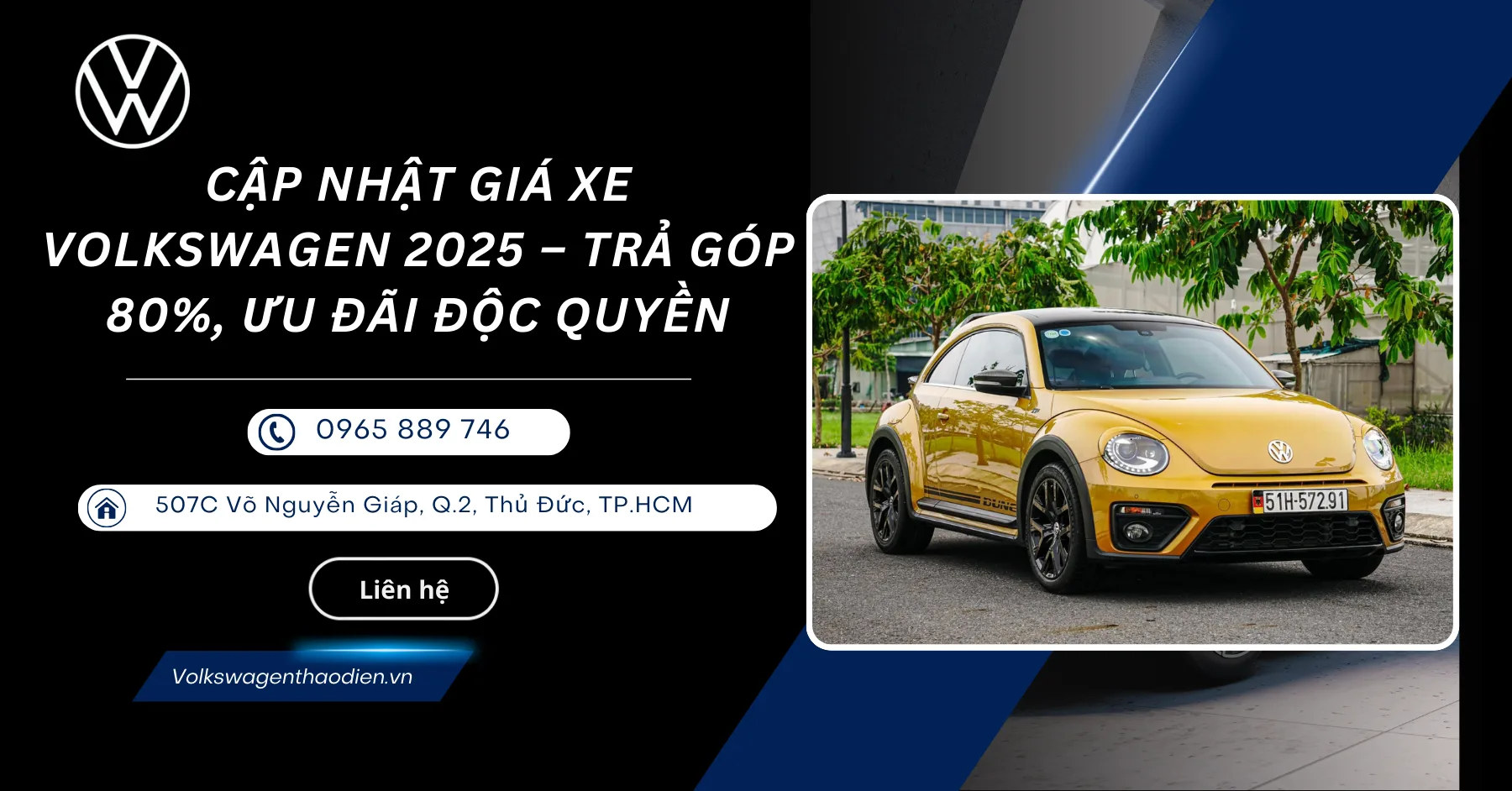 Cập Nhật Giá Xe Volkswagen 2025 – Trả Góp 80%, Ưu Đãi Độc Quyền