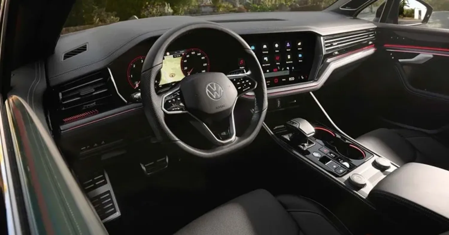 Nội thất xe vw touareg
