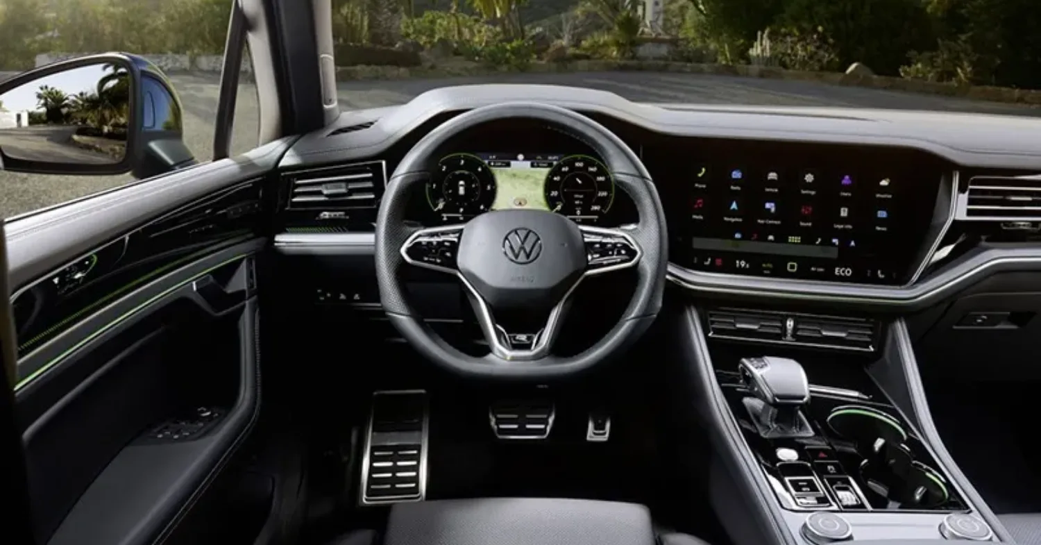 Nội thất xe vw touareg