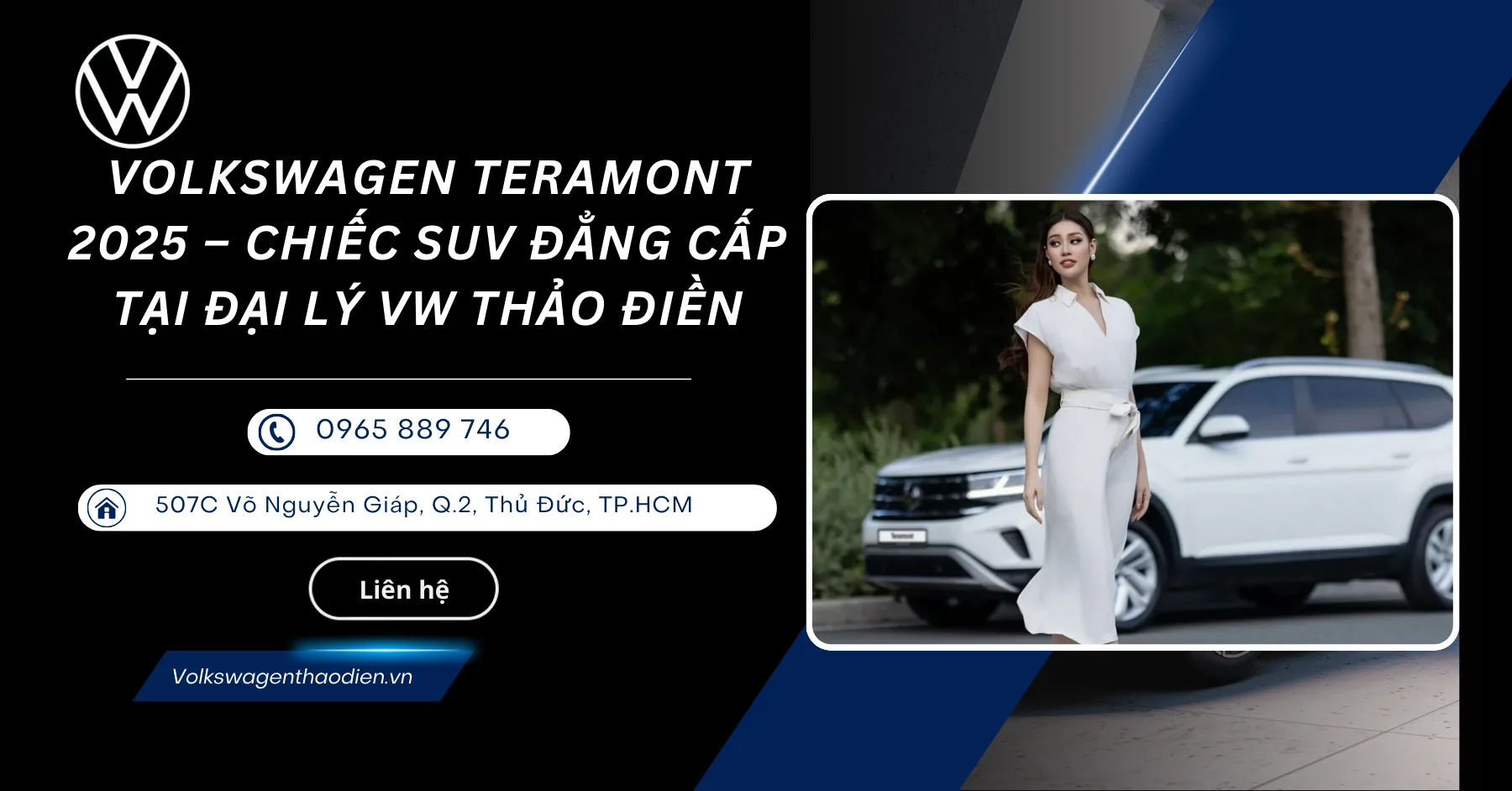 Volkswagen Teramont 2025 – Chiếc SUV đẳng cấp tại Đại lý VW Thảo Điền